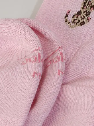 OOLEY | Calze ICON Leo Oro bianco | rosa